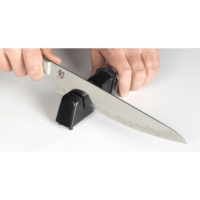 Cutlery Shun Kai Diamond & Ceramic Retractable Sharpener