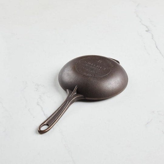 Cookware Smithey Ironware 8" Cast Iron Skillet - Polished Frying Pan with Curved Sides - Made in USA