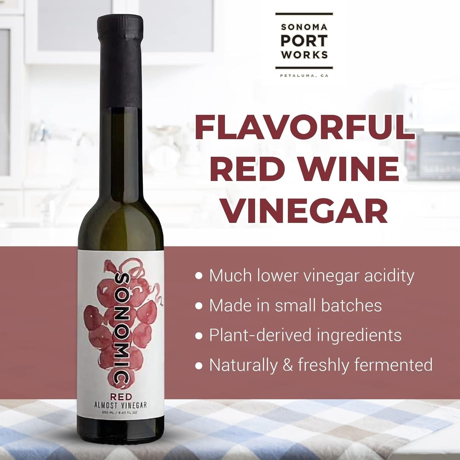Food Sonomic Almost Vinegar, Red (Cabernet Sauvignon)