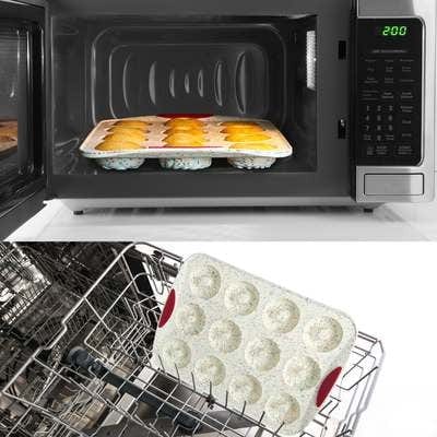 Bakeware Structure Silicone Donut Pan 12ct Confetti