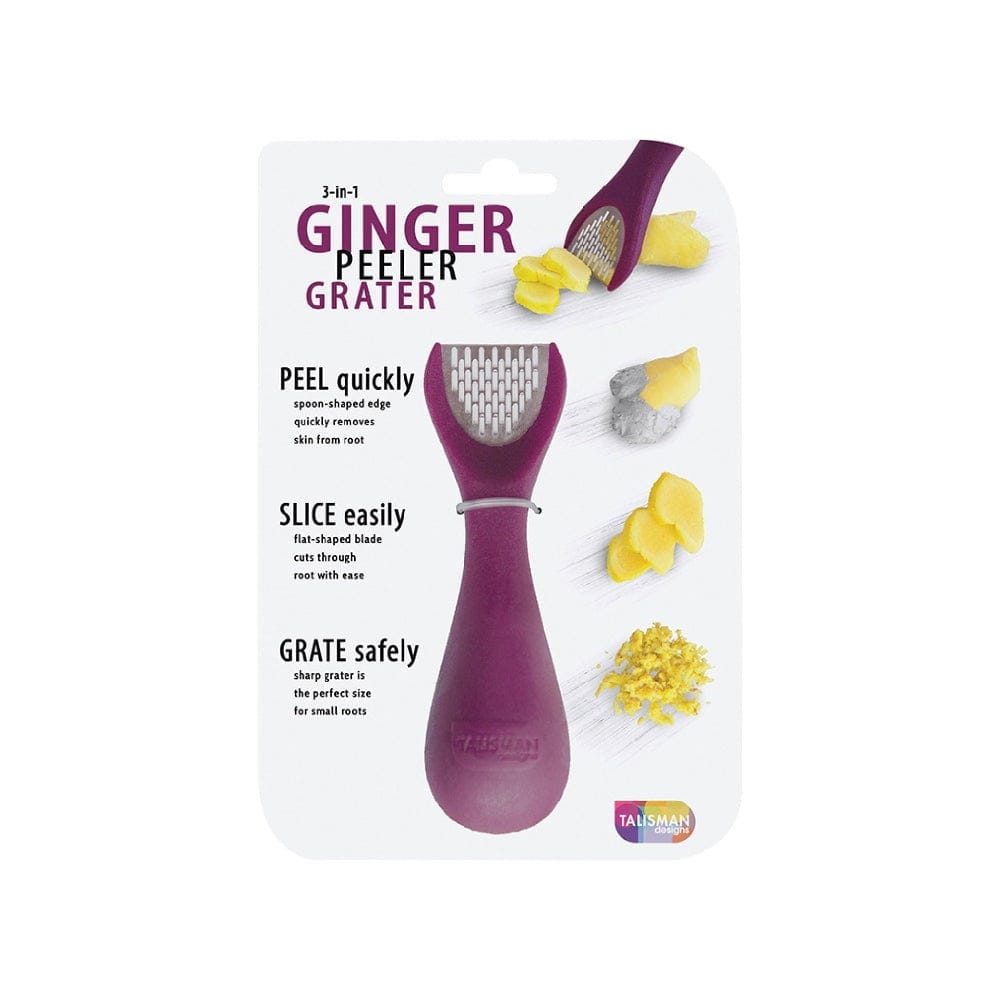 Tools & Accessories Talisman Designs 3-in-1 Ginger Peeler & Grater Tool