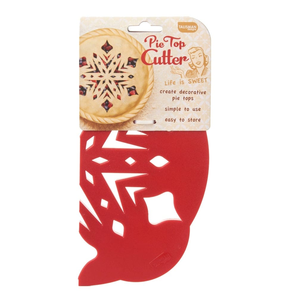 Bakeware Talisman Designs Decorative Pie Top Cutter - Snowflake