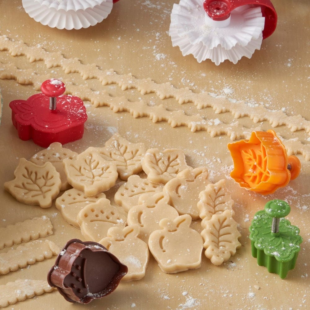 Bakeware Talisman Designs Pie Crust Cutters - Fall - Set of 4