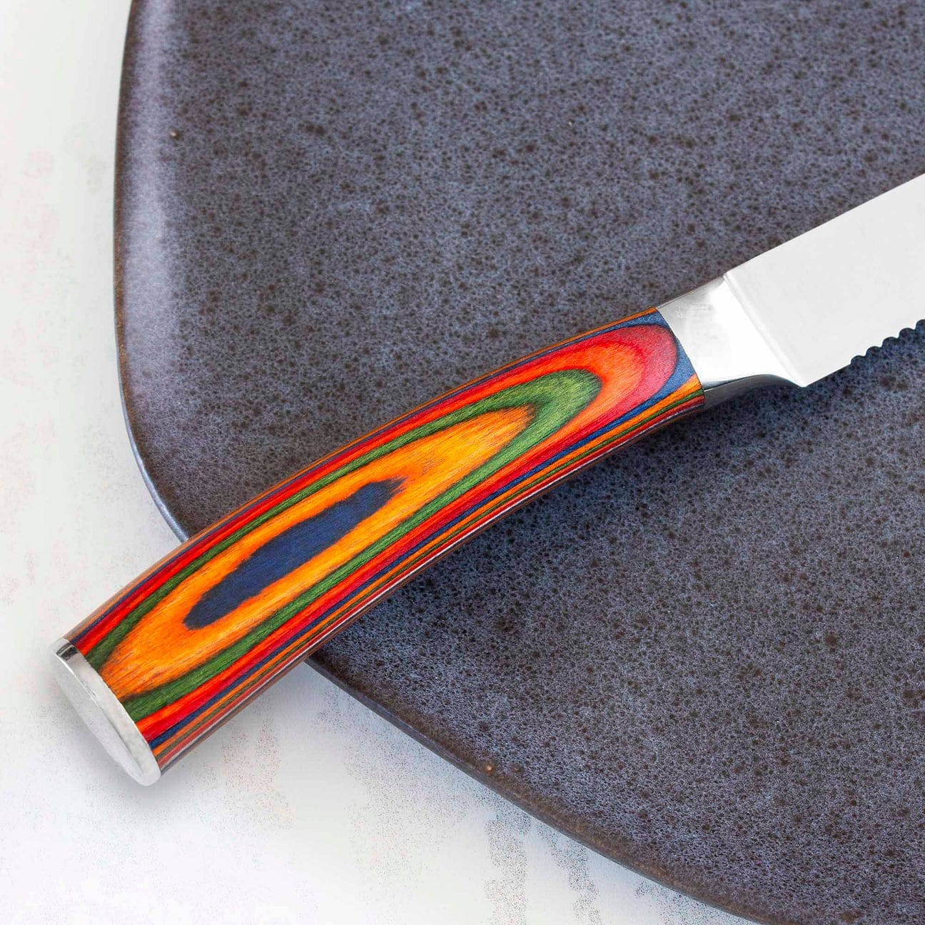 Cutlery Totally Bamboo Baltique Marrakesh Steak Knife Set, 6 Piece