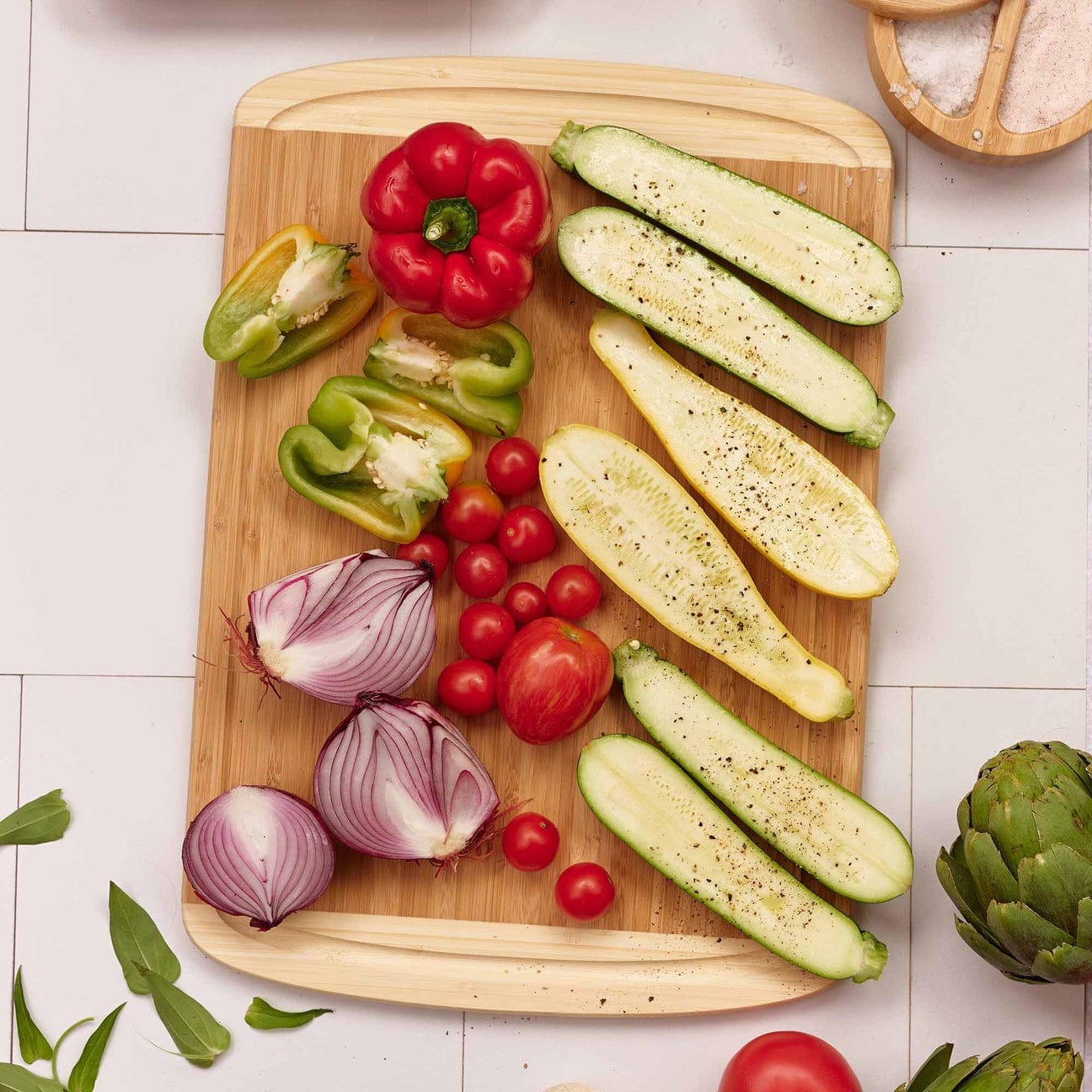 Cutting Boards Totally Bamboo Kona Groove Cutting Board, 18"x 12.5"