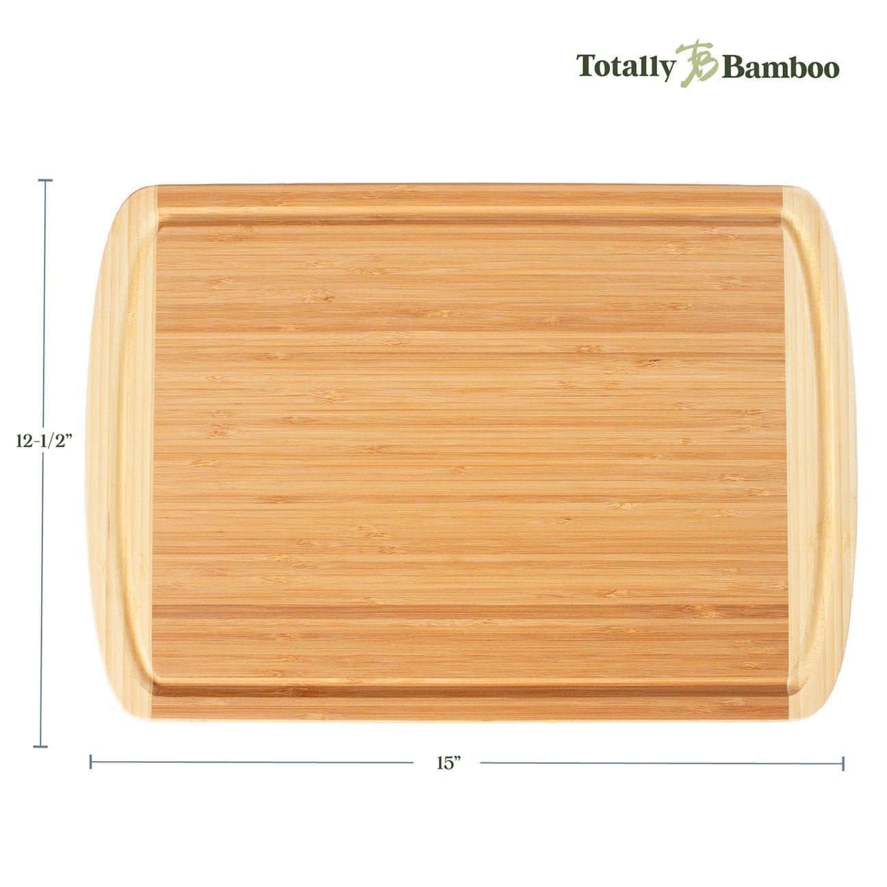 Cutting Boards Totally Bamboo Kona Groove Cutting Board, 18"x 12.5"