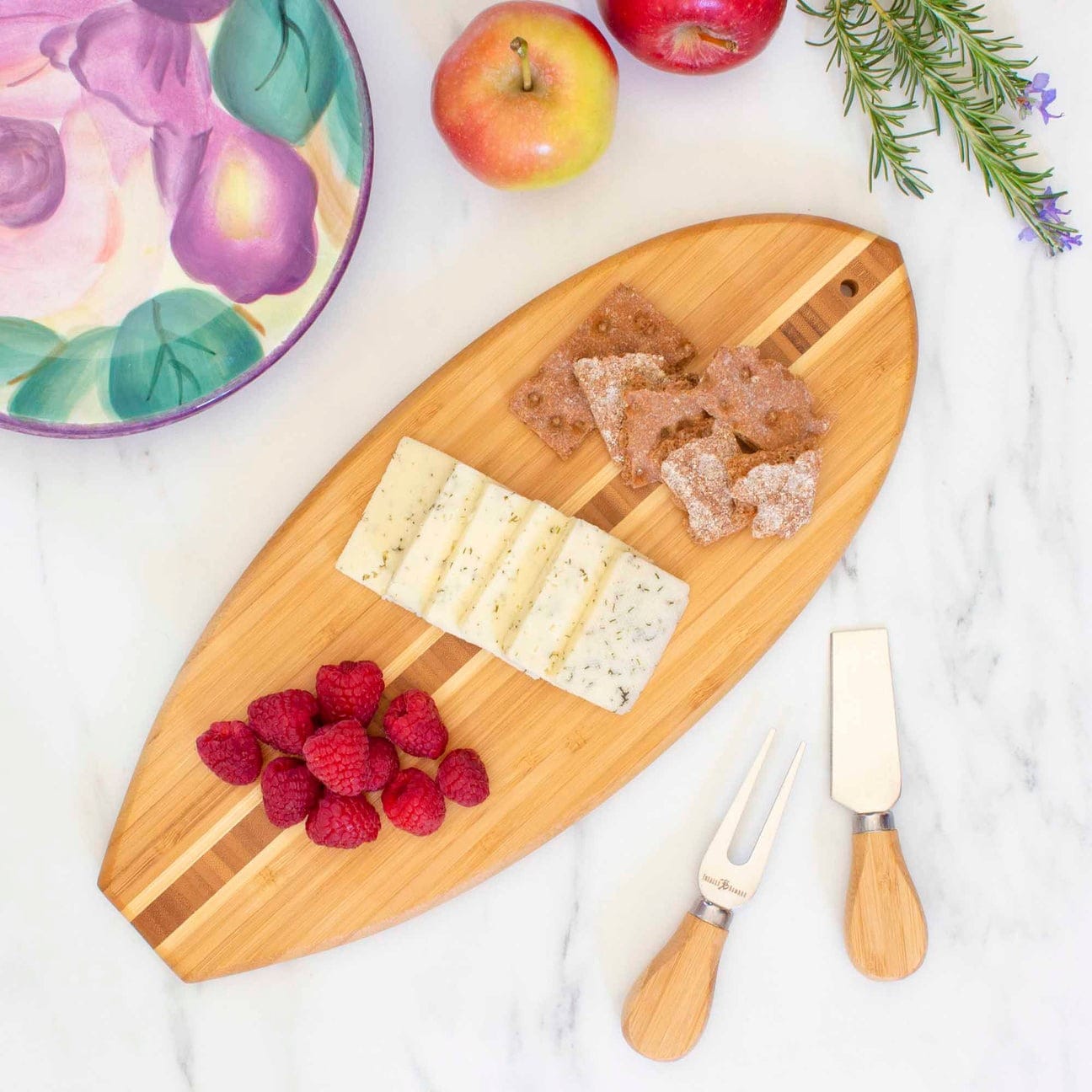 Cutting Boards Totally Bamboo Li'l Surfer Cutting Board, 6" x 14.5"