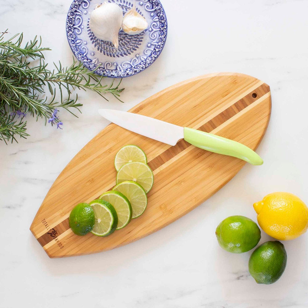 Cutting Boards Totally Bamboo Li'l Surfer Cutting Board, 6" x 14.5"