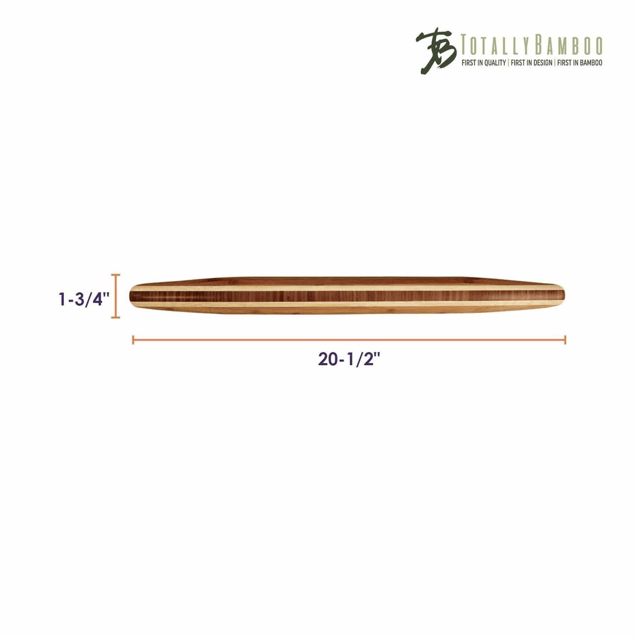 Bakeware Totally Bamboo Tapered Rolling Pin