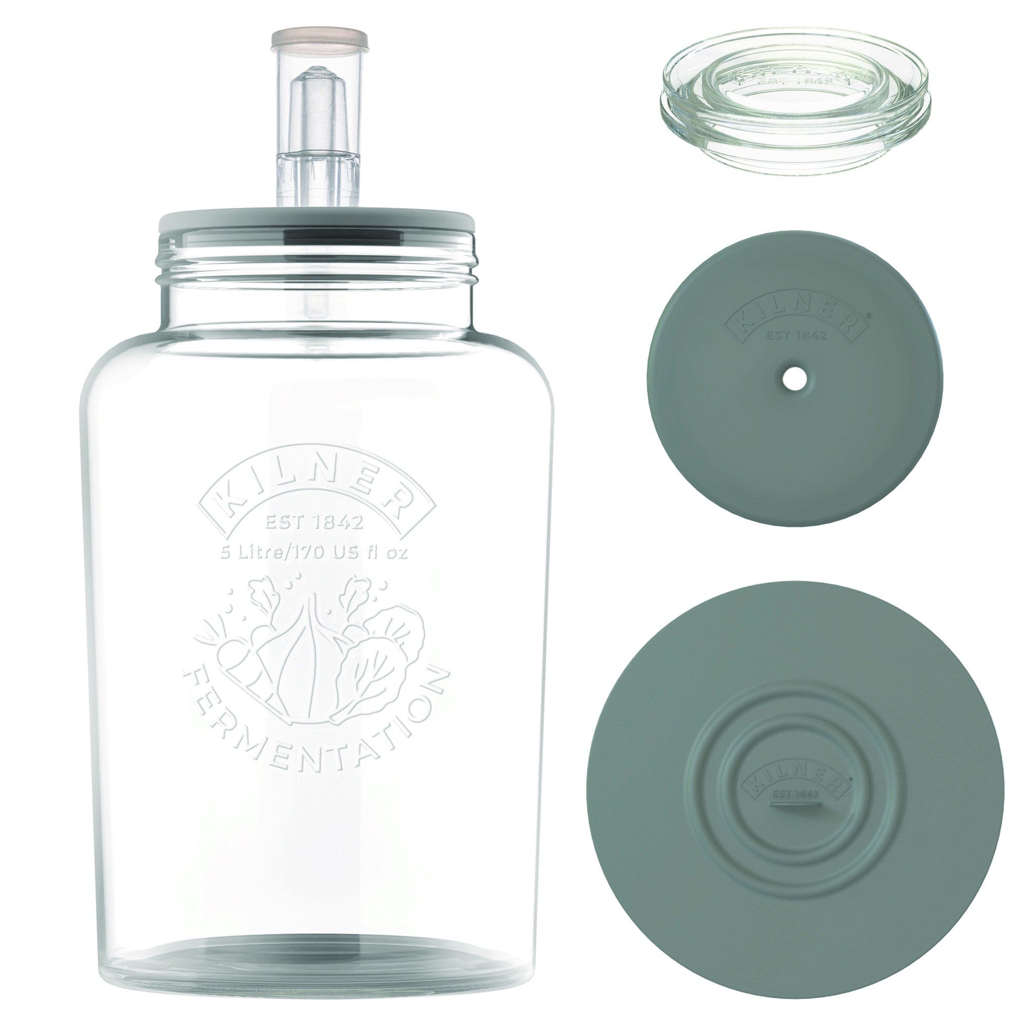Tools & Accessories Typhoon - Kilner Fermentation Set - 170oz.
