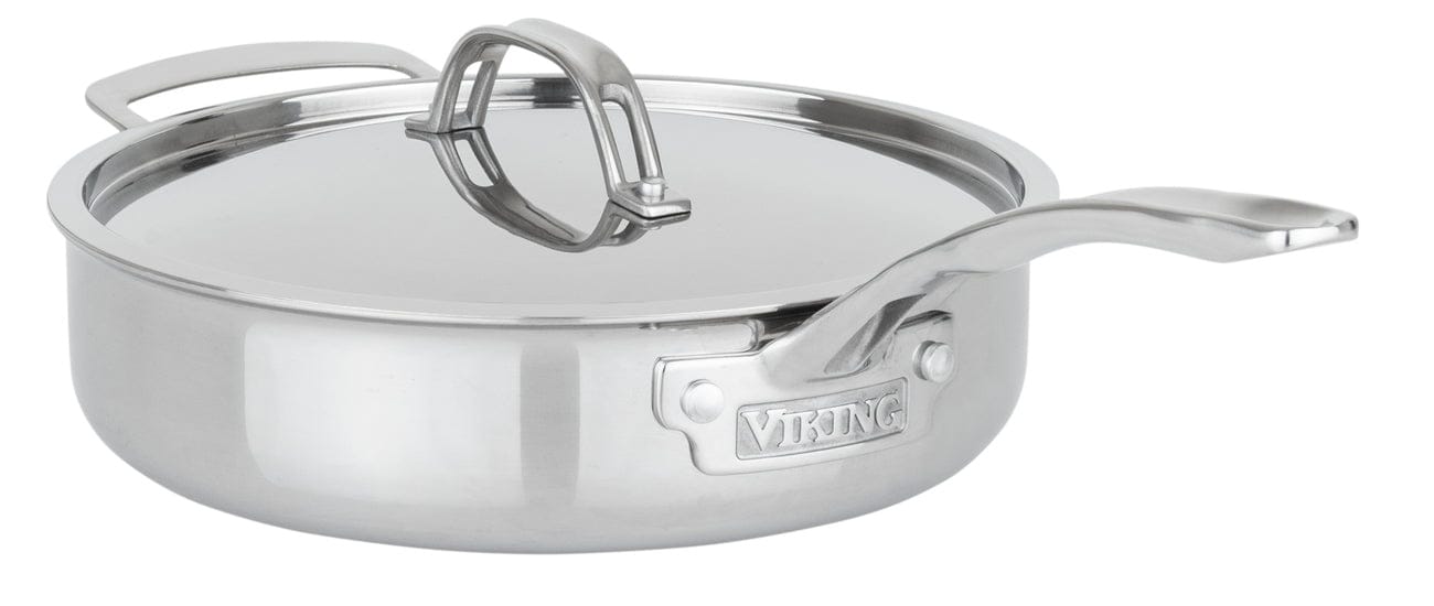 Cookware Viking PureGlide Non-Stick 3-ply Saute Pan, 4.5 Quart with Helper Handle
