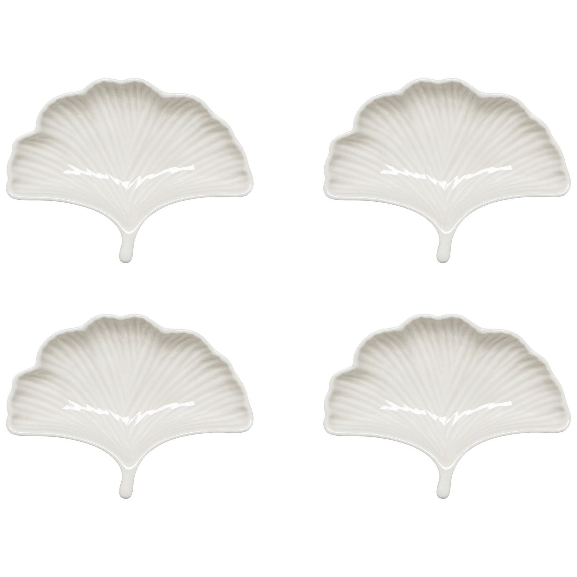 Ginkgo Dipping Dishes - Set of 4