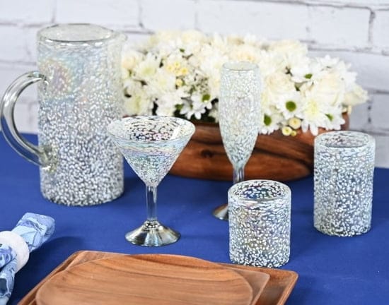 Tabletop White Pebble DOF 12 oz
