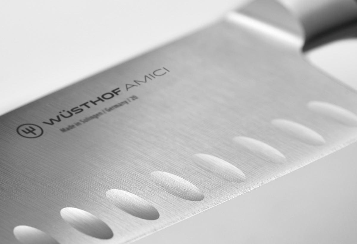 Cutlery Wusthof Amici Santoku Hollow Edge Knife, 7"