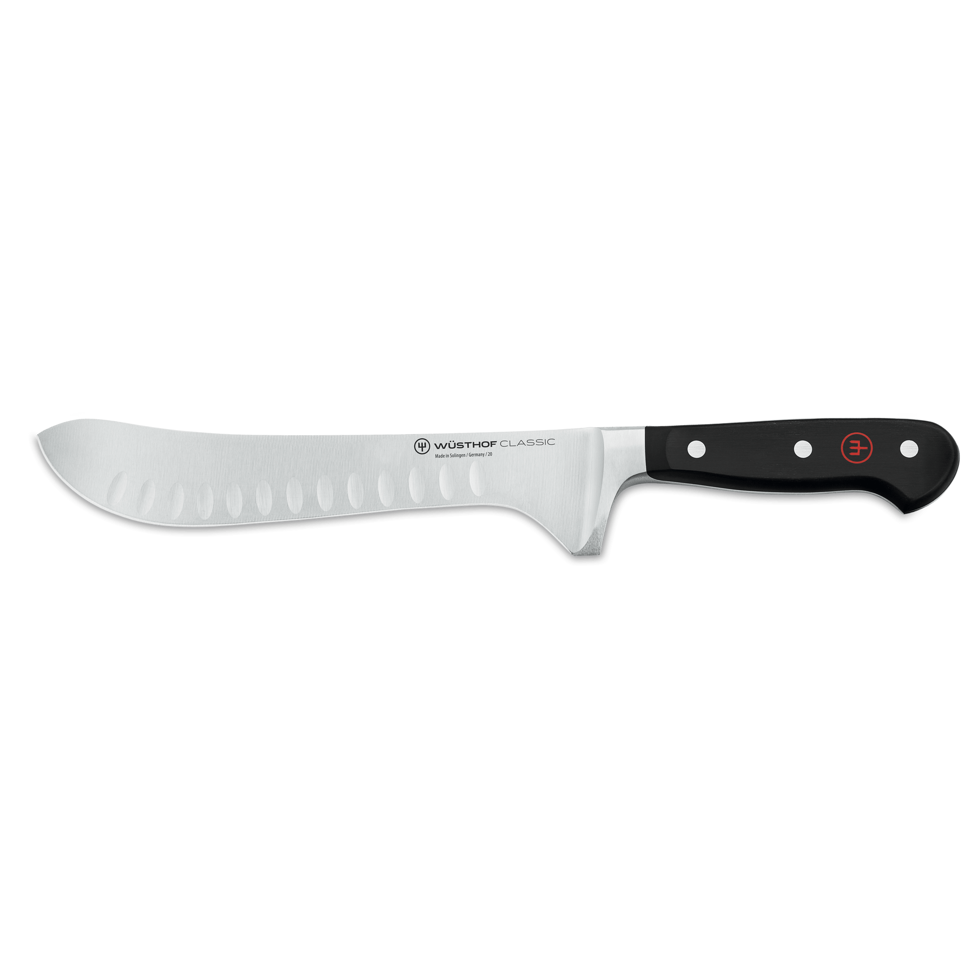 Cutlery Wusthof Classic Hollow Edge Butcher Knife - 8"