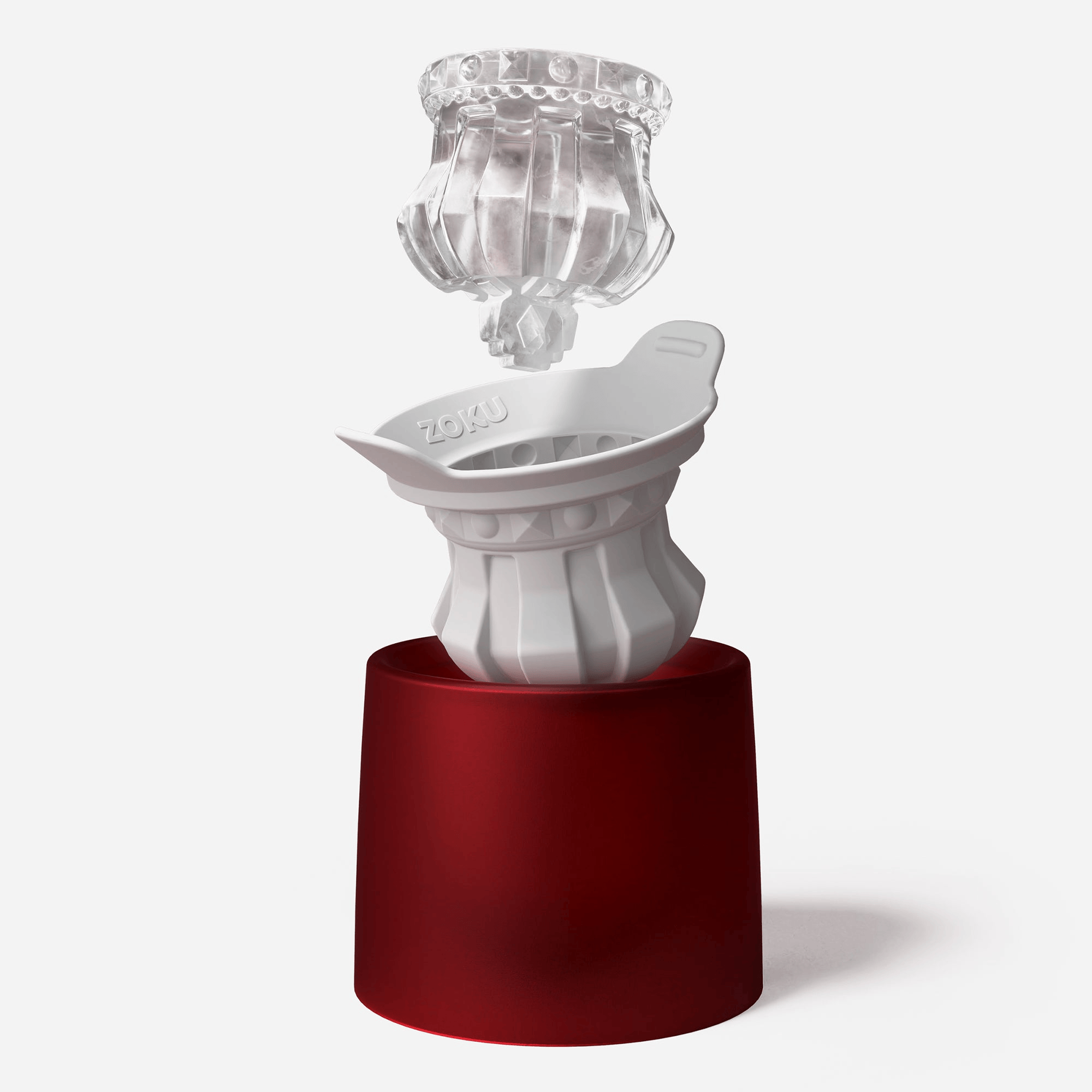 Barware Zoku Crown Ice Mold - Set of 2