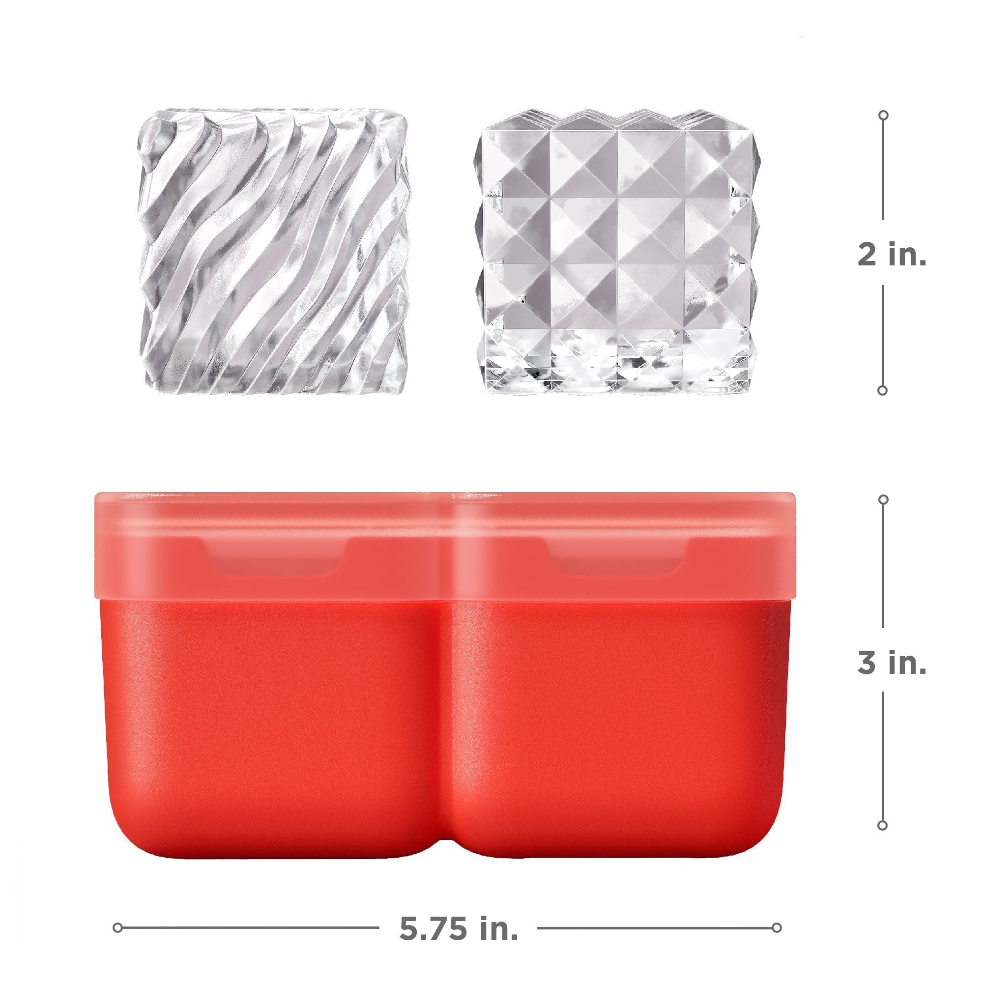 Barware Zoku Luxe Ice Mold - Set of 2