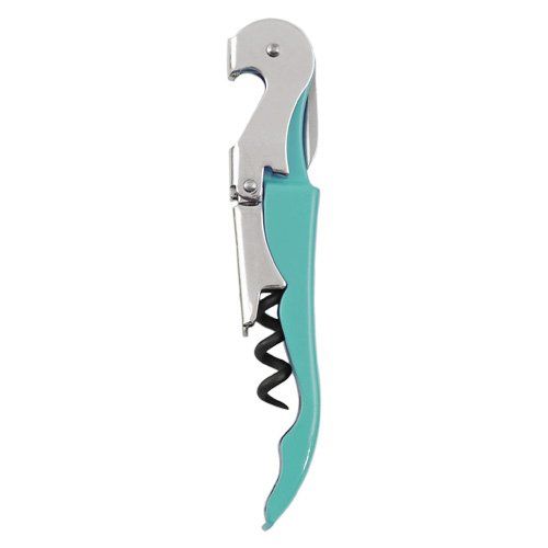 Double-Hinged Waiter's Corkscrew, Teal