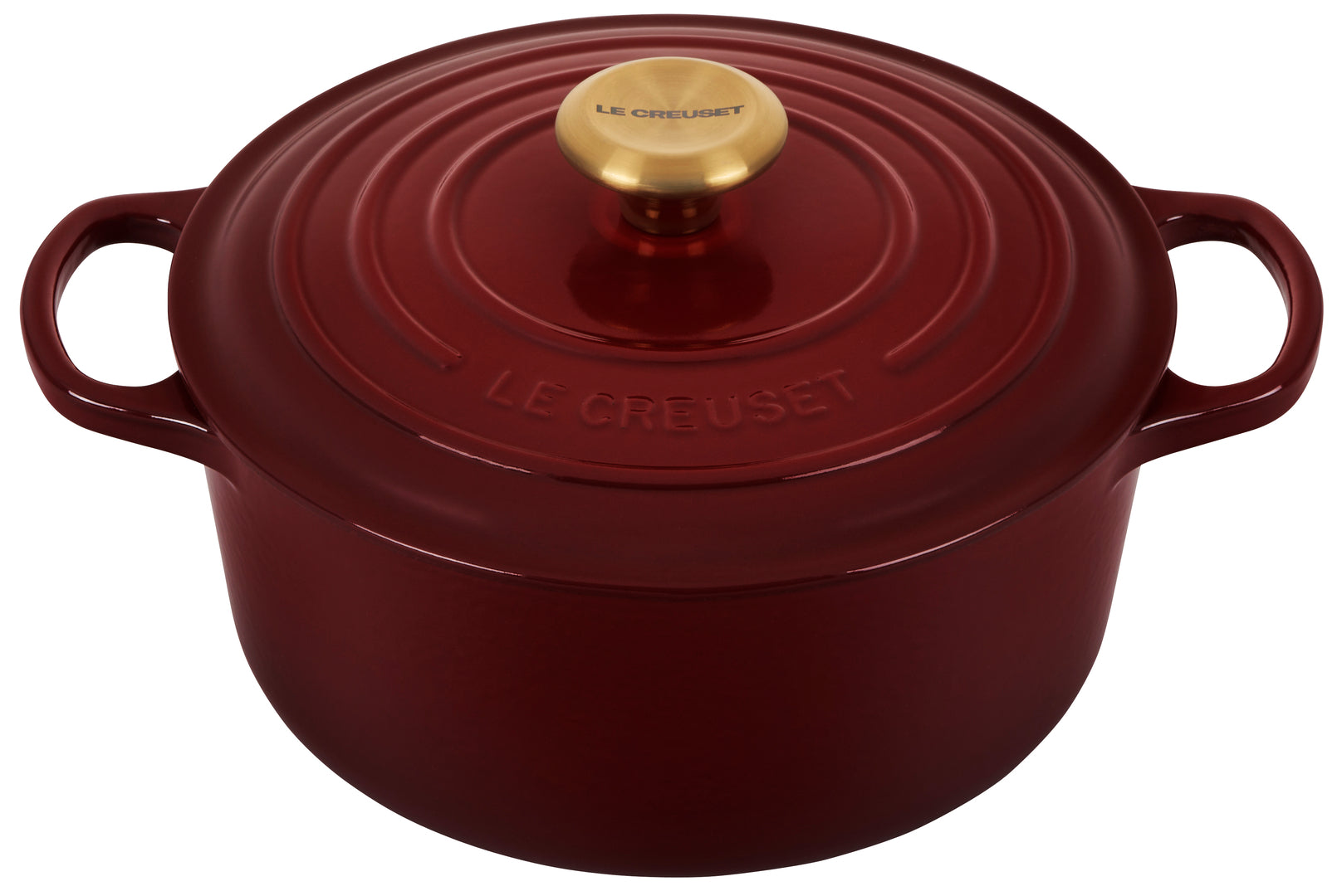 Le Creuset Signature Cast Iron 4.5-Quart Rhone Round Dutch Oven