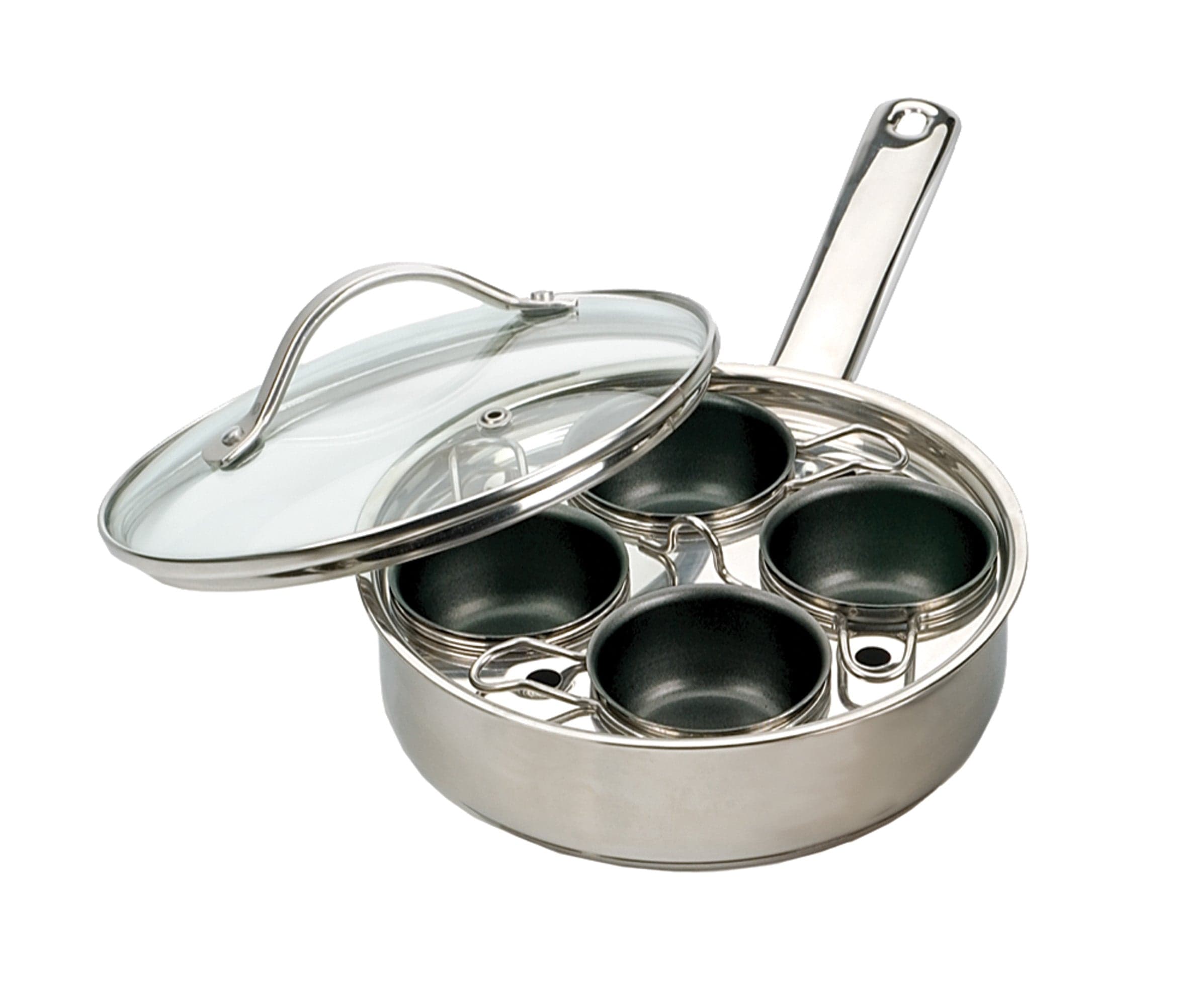 Cookware 4 Egg Poacher Set