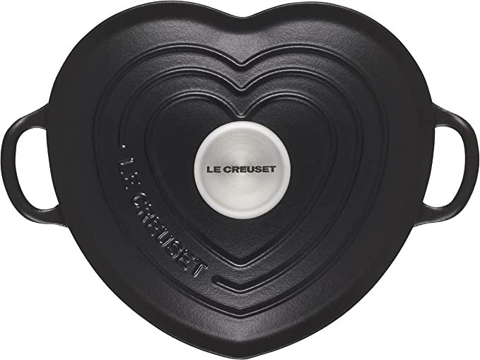 Le Creuset Enameled Cast Iron Heart Cocotte, 2 qt., Cerise