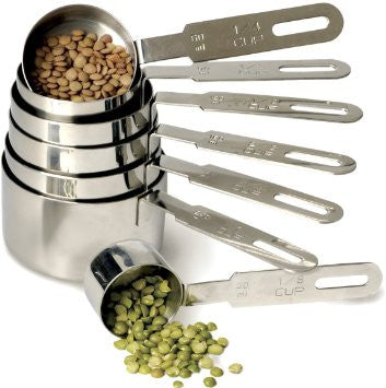 Norpro Stainless Steel Measuring Spoons - Set of 6 - MyToque