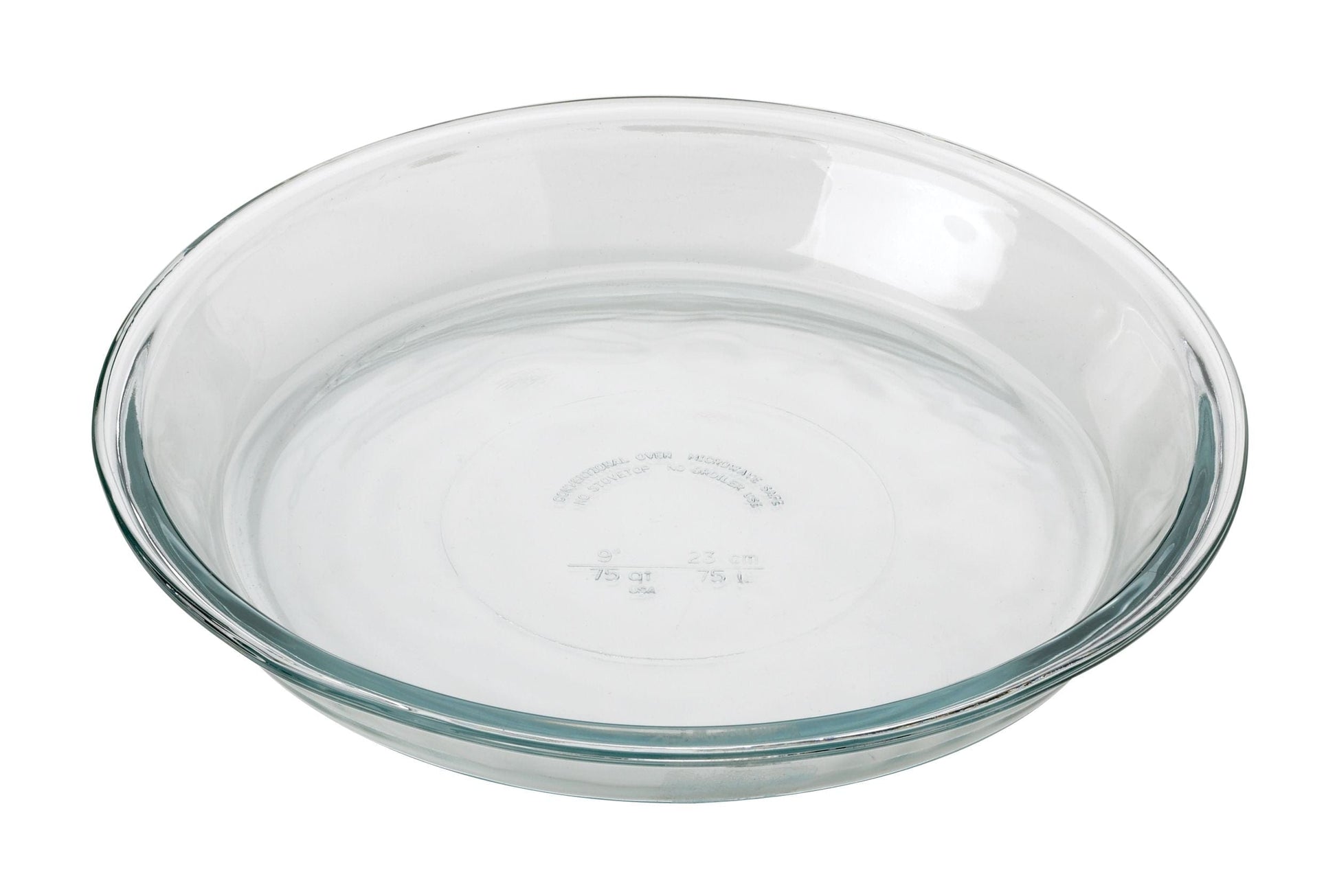 Bakeware 9" Anchor Glass Pie Plate