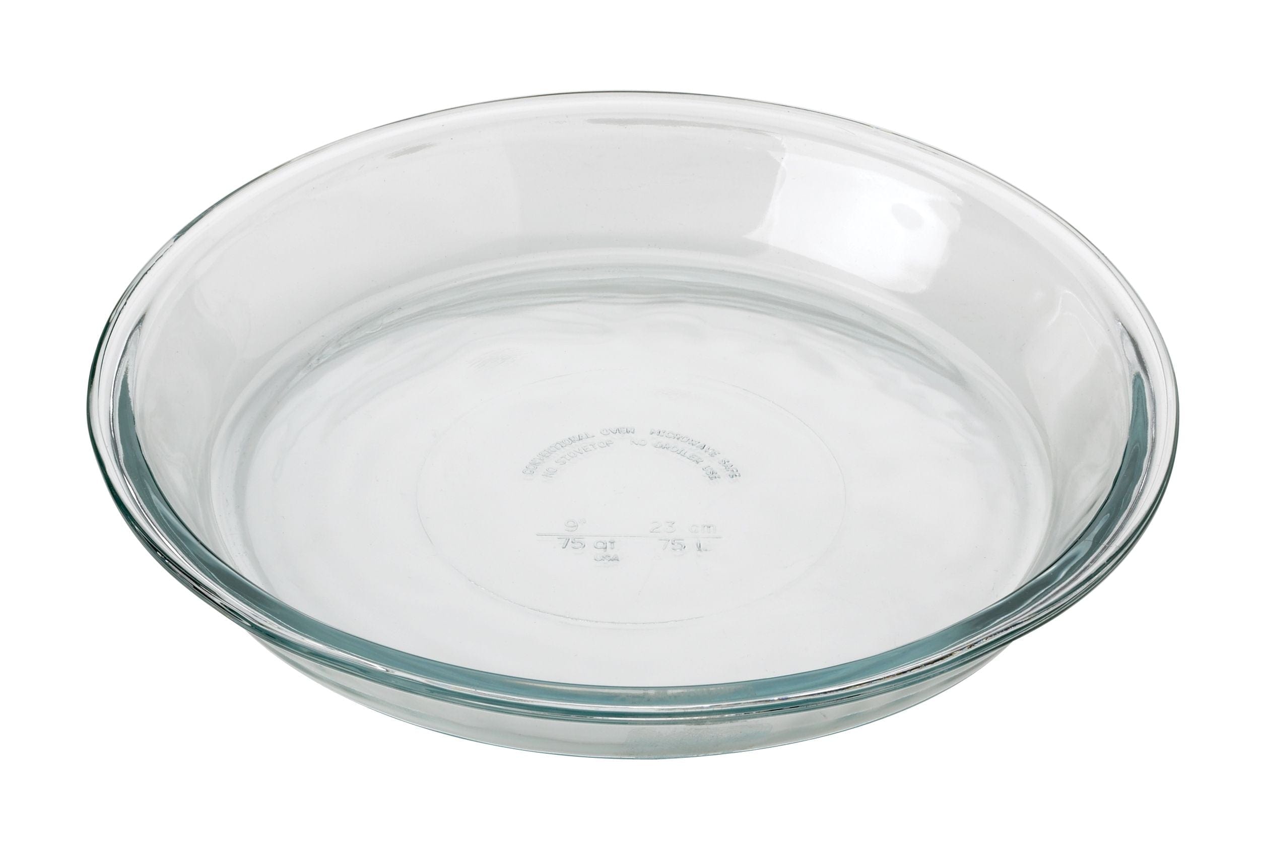 Bakeware 9" Anchor Glass Pie Plate