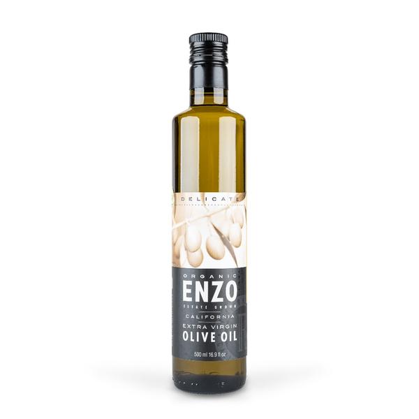 Enzo Organic Extra Virgin Olive Oil - Delicate