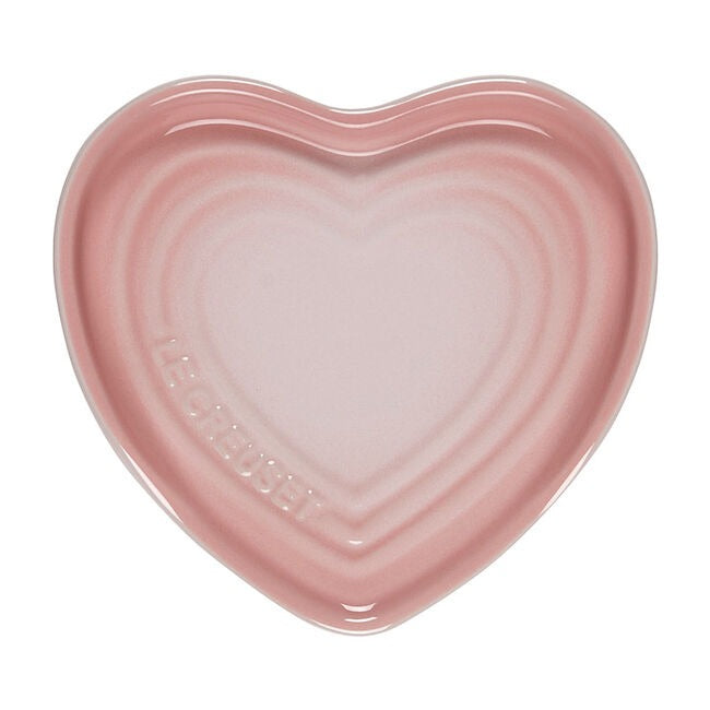 Le Creuset Spoon Rest Heart, Shell Pink