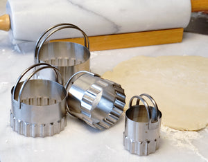 Round Rippled Biscuit Cutters
