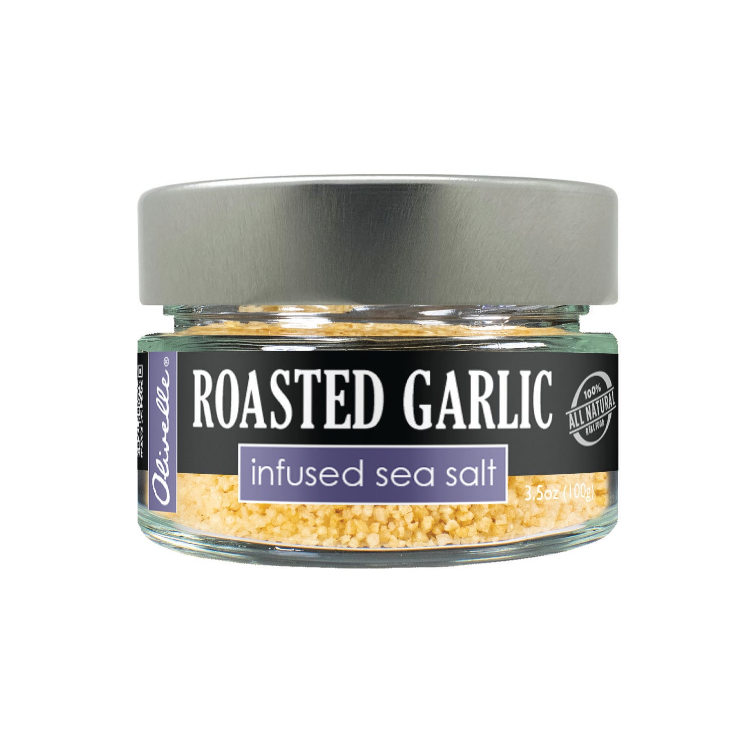 Olivelle Roasted Garlic Sea Salt 3.5oz