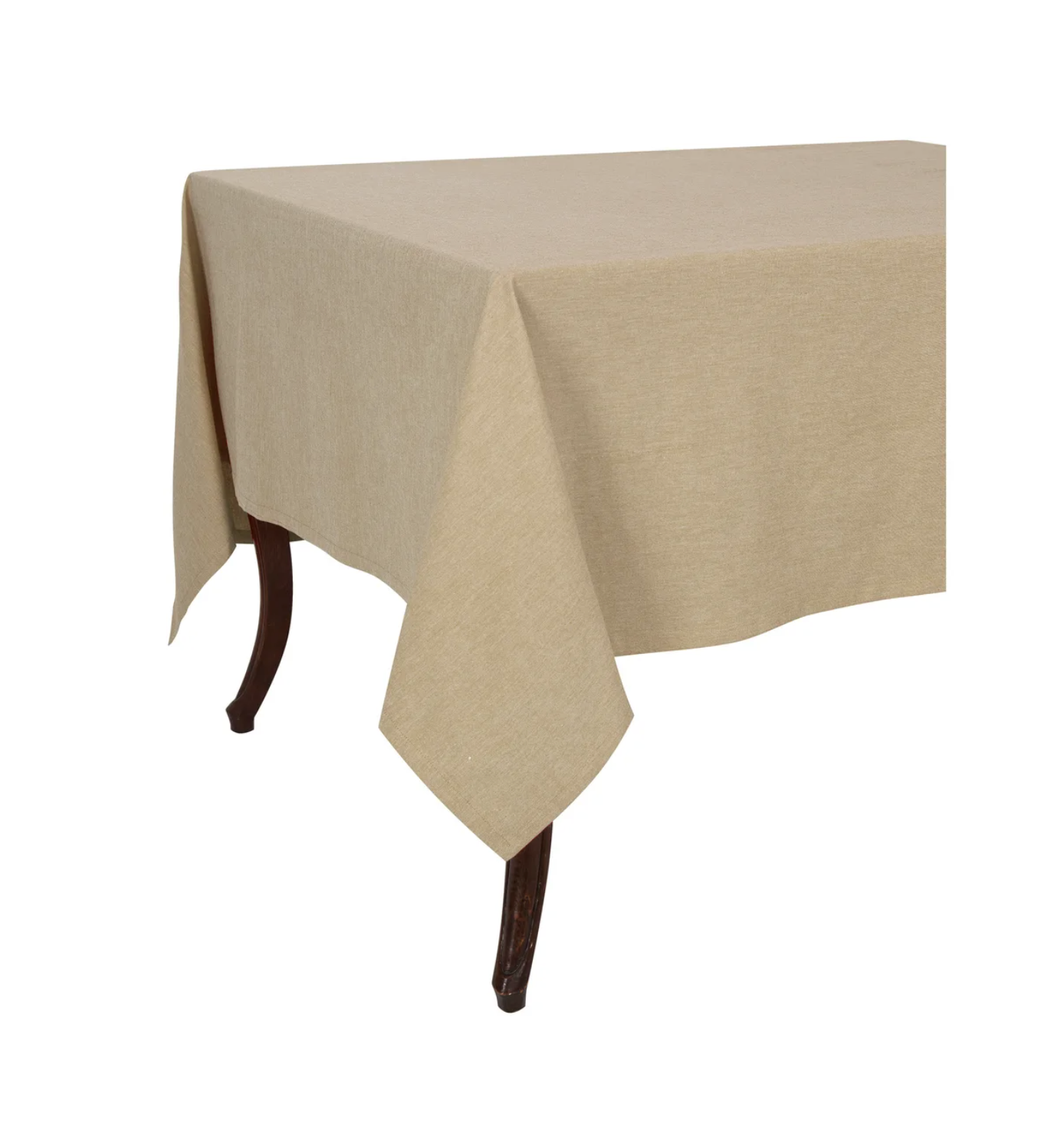 KAF Chambray Tablecloth - Flax 70" x 90"