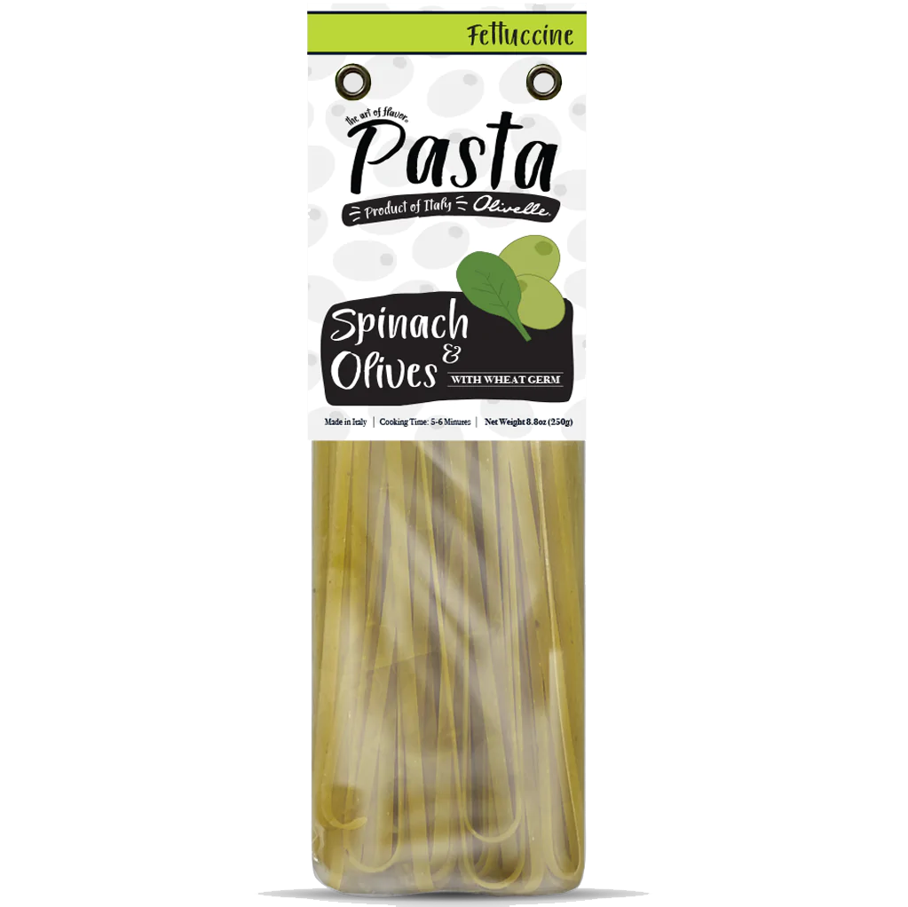 Olivelle Spinach and Olive Fettuccine