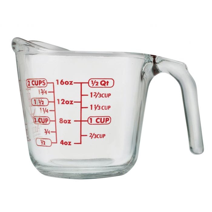 Tools & Accessories Anchor Glass Measuring Cups