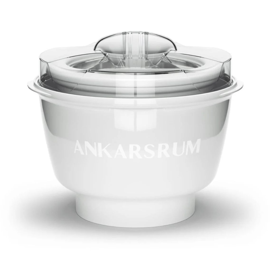 Electrical Appliances Ankarsrum Ice Cream Maker with Spatula - Original Assistent Stand Mixer Attachment for AKM6230