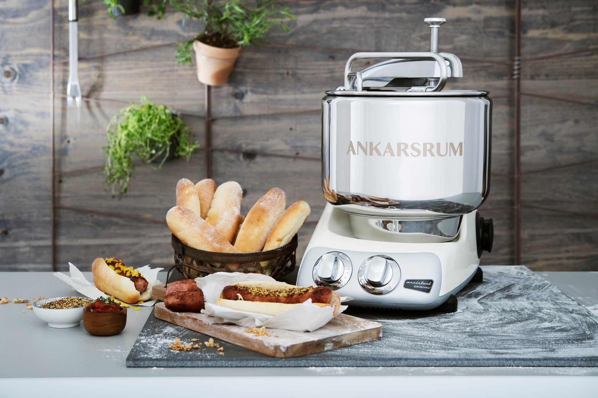 Electrical Appliances Ankarsrum Premium Stand Mixer, 600 Watt Original Assistent Ranked #1 for Performance, Made in Sweden Since 1940--Various Colors