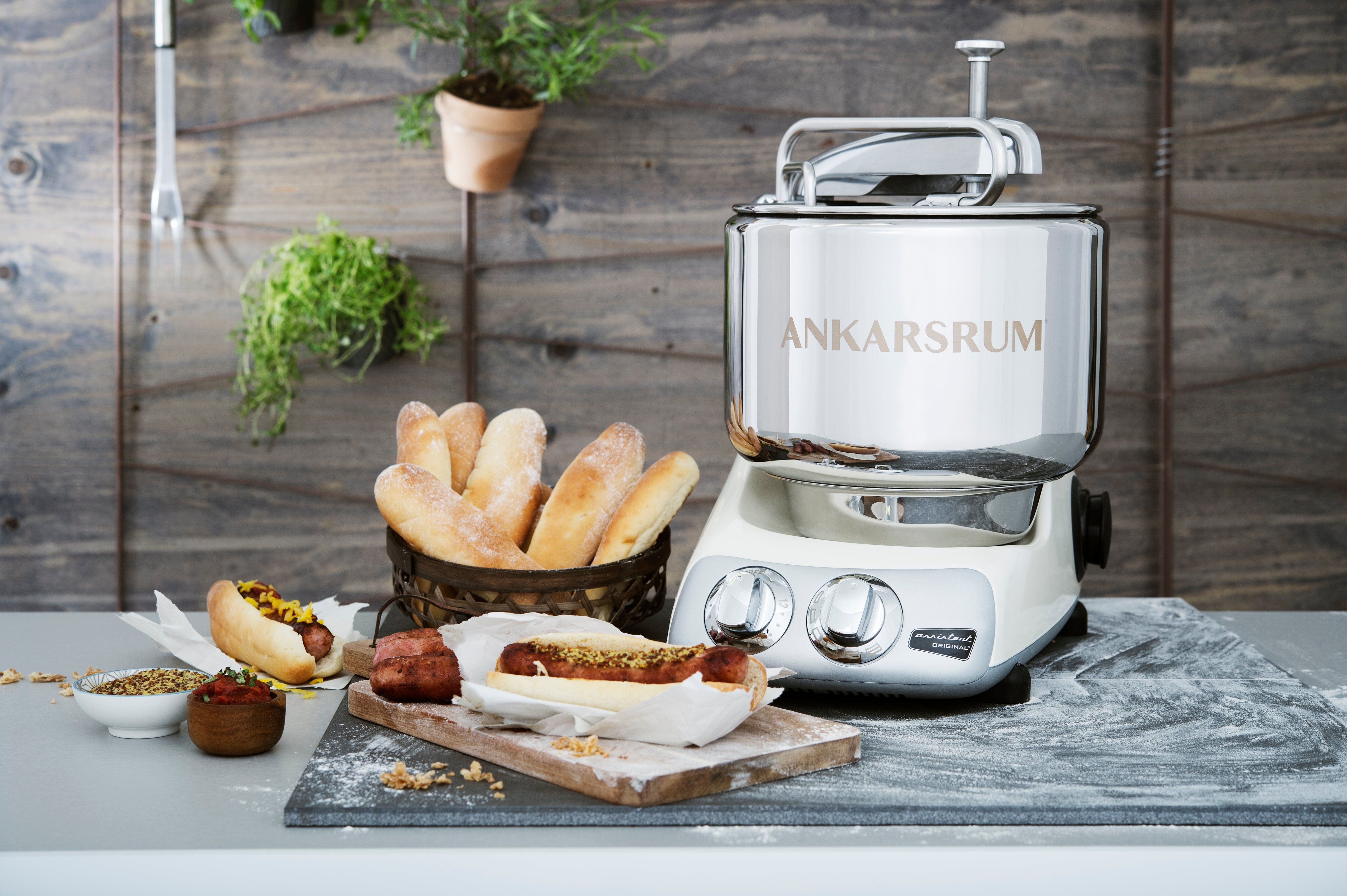 Electrical Appliances Ankarsrum Premium Stand Mixer, 600 Watt Original Assistent Ranked #1 for Performance, Made in Sweden Since 1940--Various Colors