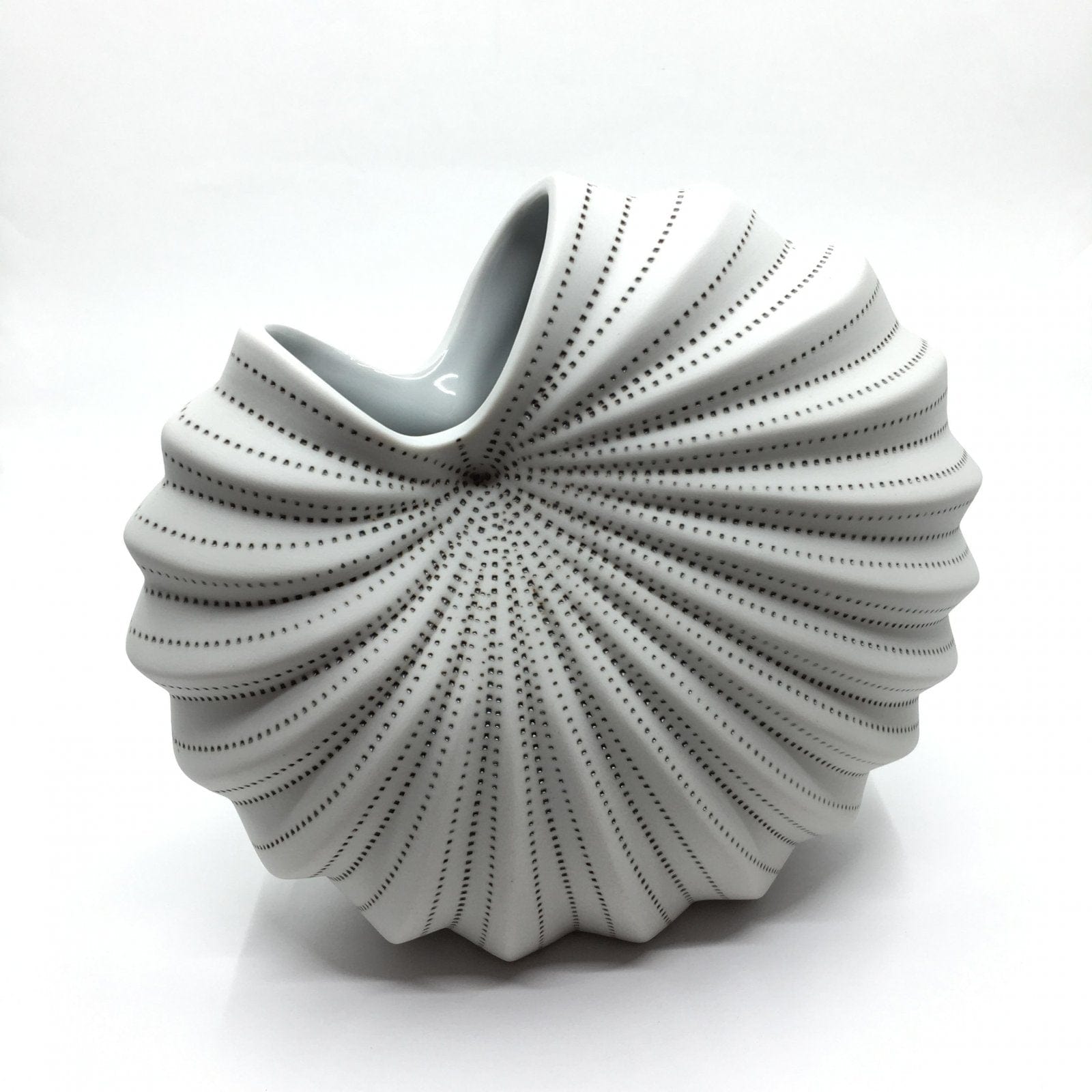 Tabletop Art Floral Palm Vase