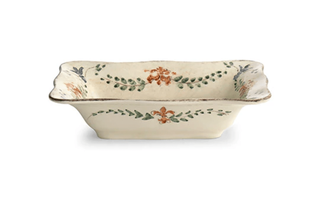 Tabletop Arte Italica Rectangular Bowl