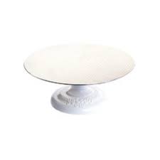 Tabletop Ateco Revolving Cake Stand, Cast Iron