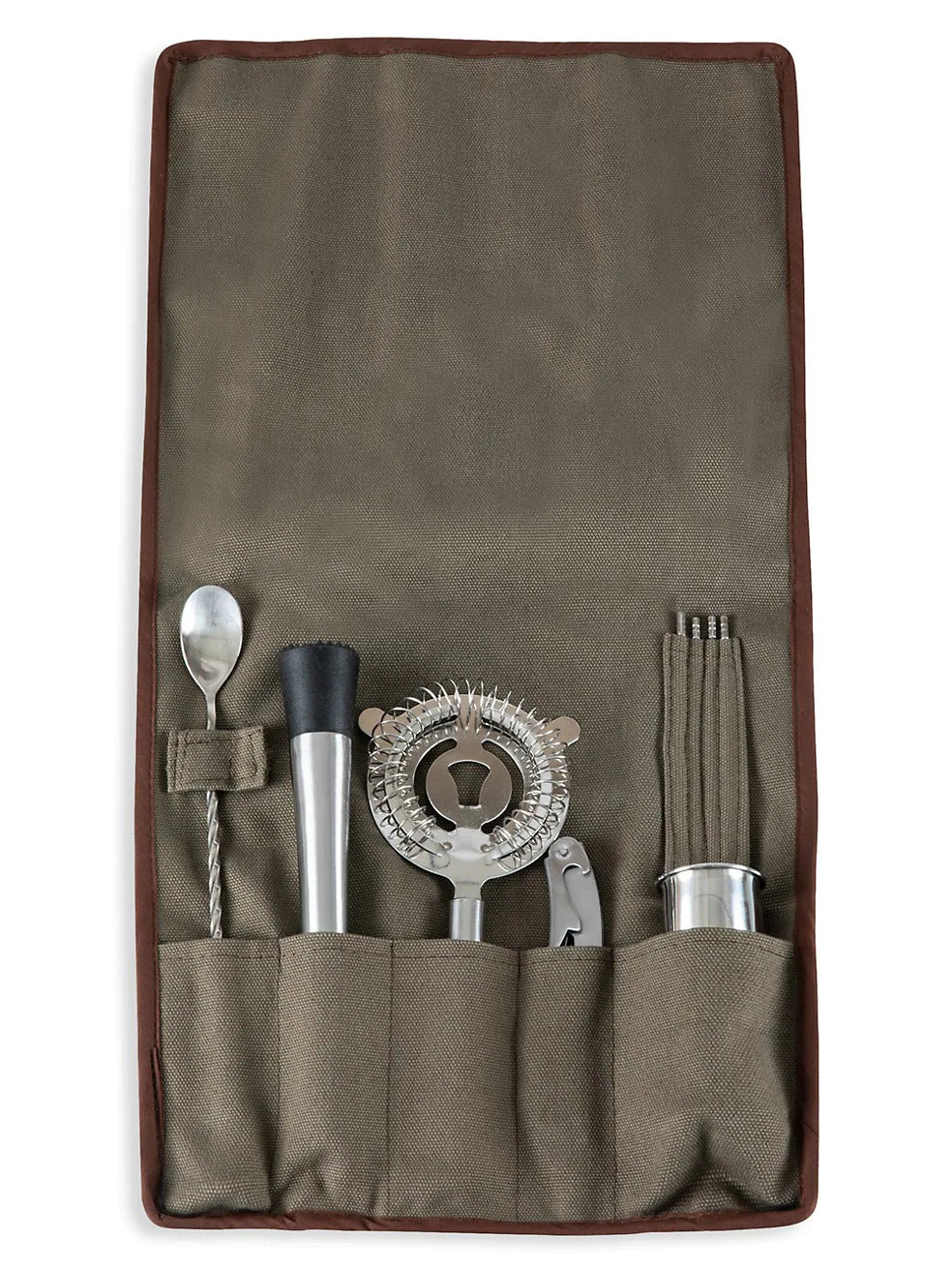 Picnic Time 10-Piece Roll Up Bar Kit