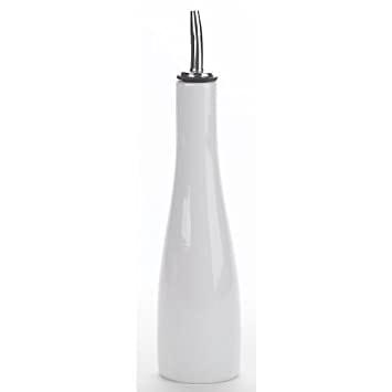 Table & Counter Accessories White Porcelain Vinegar Bottle 10oz