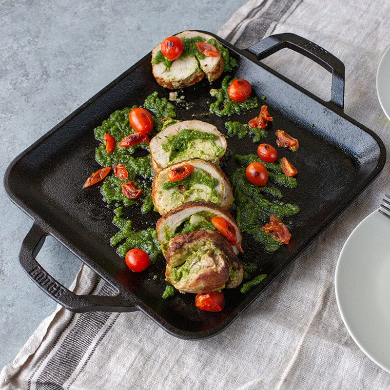 Cookware Lodge Chef Collection Square Griddle, 11"