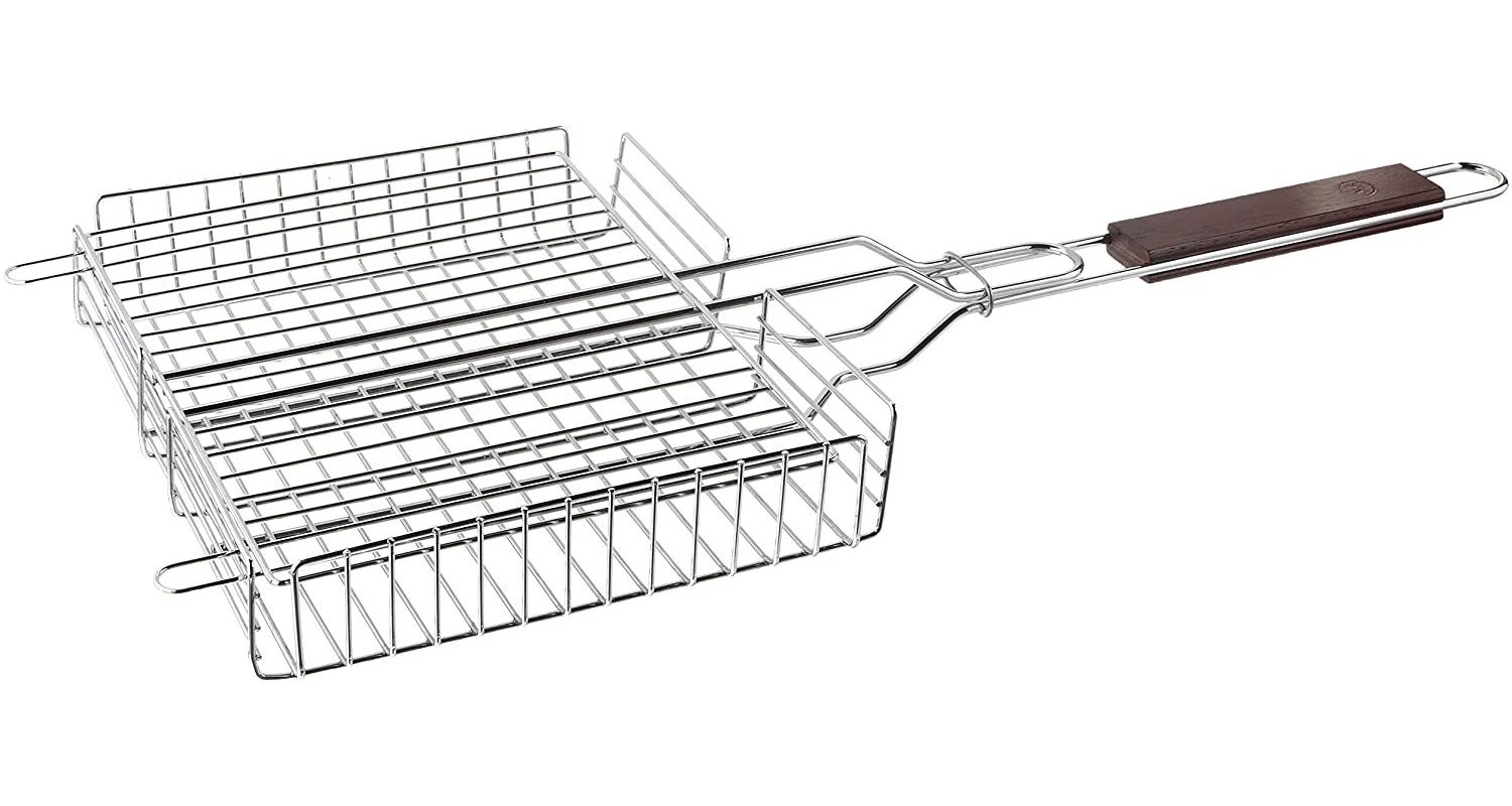 Barbecue Chrome Grill Basket