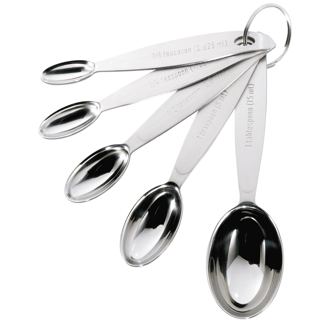 Tools & Accessories Cuisipro Oval Measuring Spoons, Set of 5