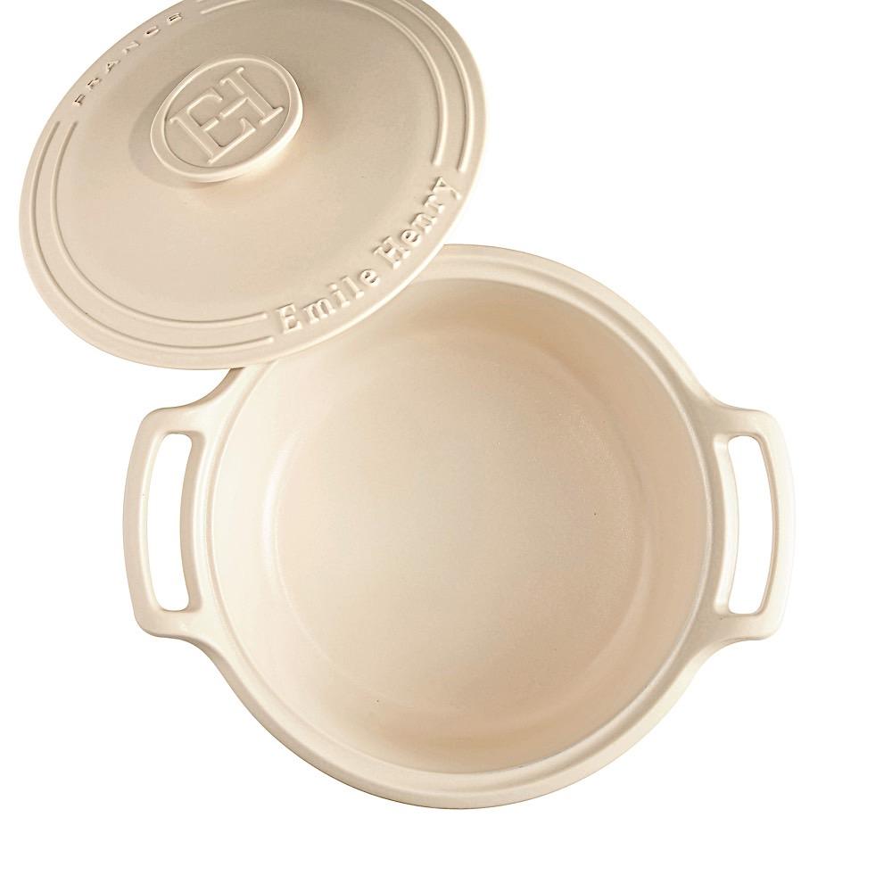 Cookware Emile Sublime Dutch Oven/Stewpot 7.5 Qt., Creme