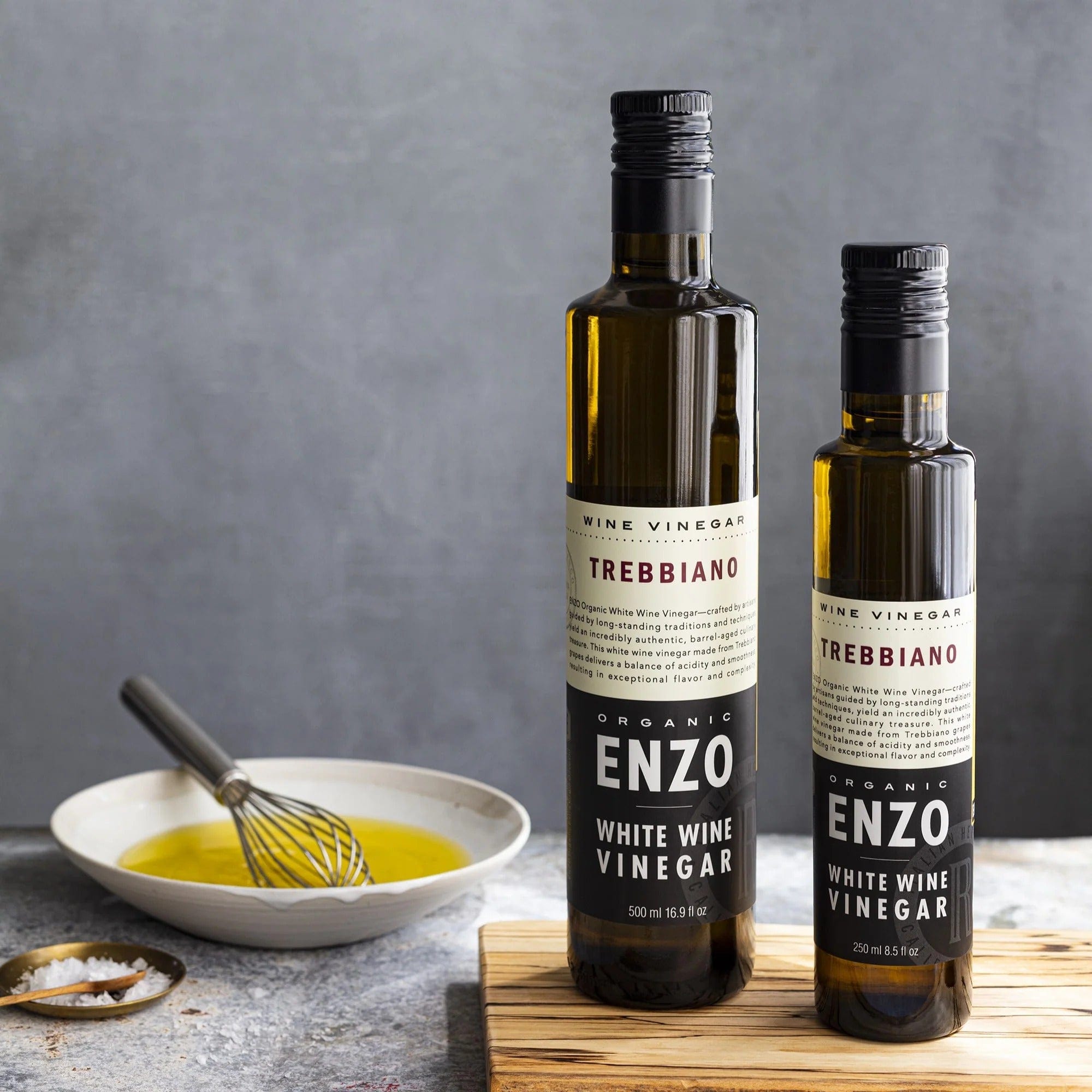 Food Enzo Organic White Wine Vinegar - 250ml
