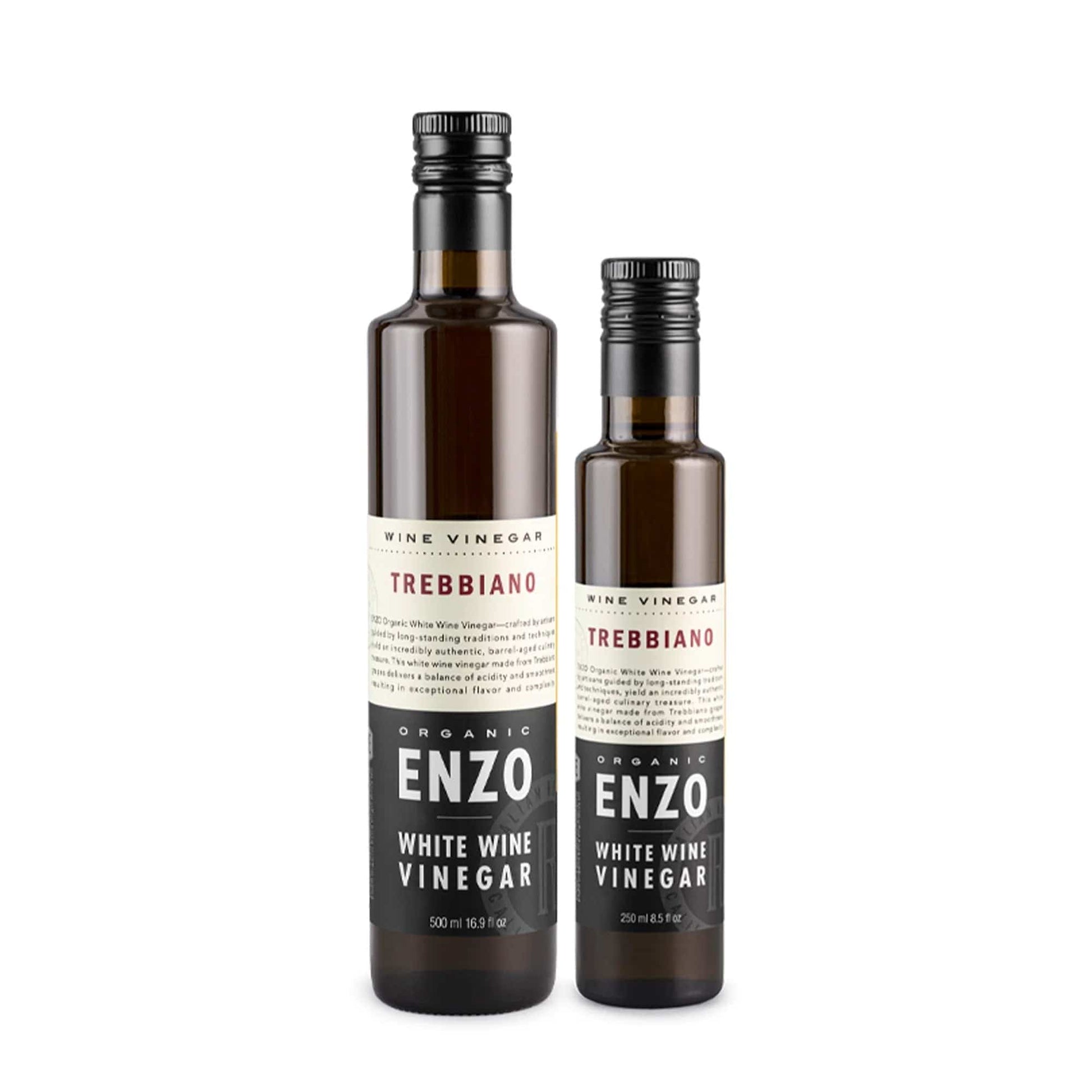 Food Enzo Organic White Wine Vinegar - 250ml