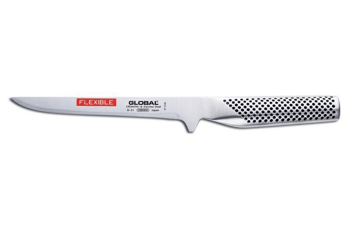Cutlery Global Classic Flexible Boning Knife, 6.5"